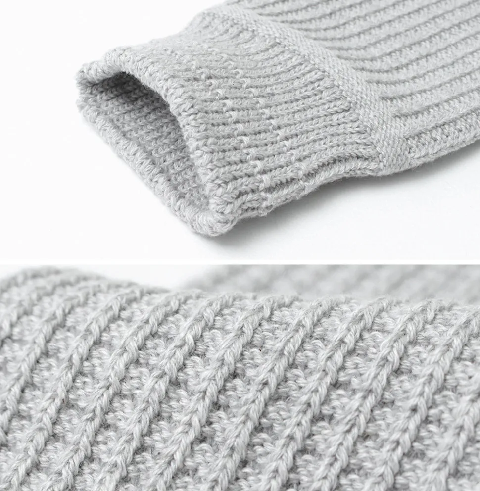 ROTOTO / Cotton Waffle Crew Socks