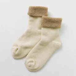 ROTOTO / Double Face Cozy Sleeping Socks Extra Fine Merino