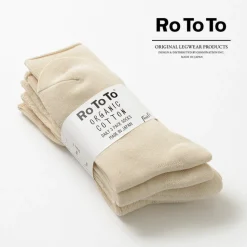 ROTOTO / R1123 Daily 3 pack socks