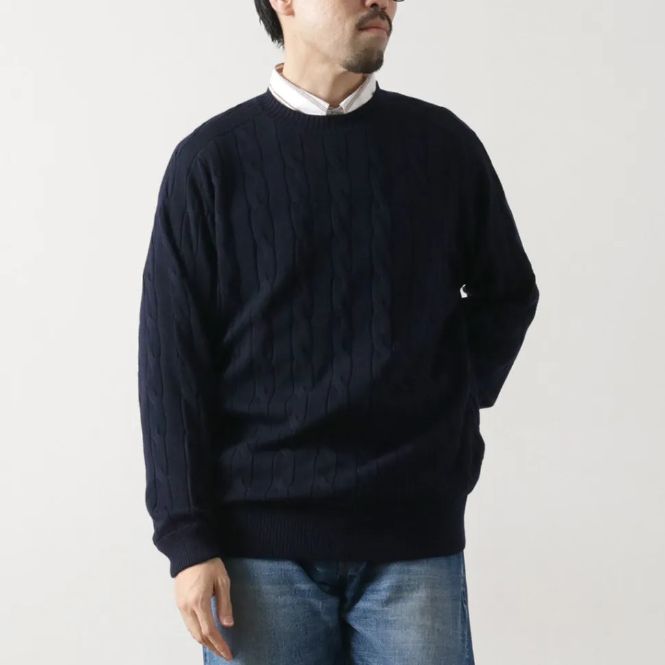 RYE TENDER / Bleecker Cable Sweater
