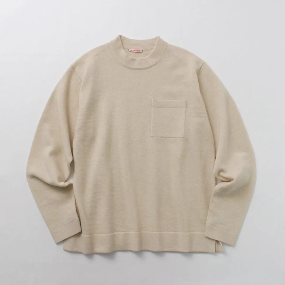 RYE TENDER / Lloyd pocket pullover knit