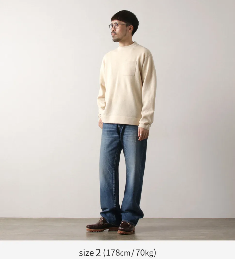 RYE TENDER / Lloyd pocket pullover knit