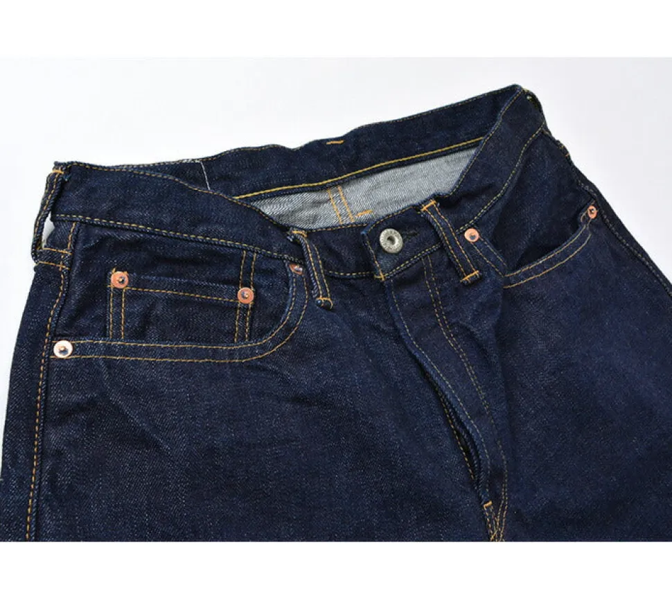 SANCA / 15.5 oz. denim tapered 5P pants