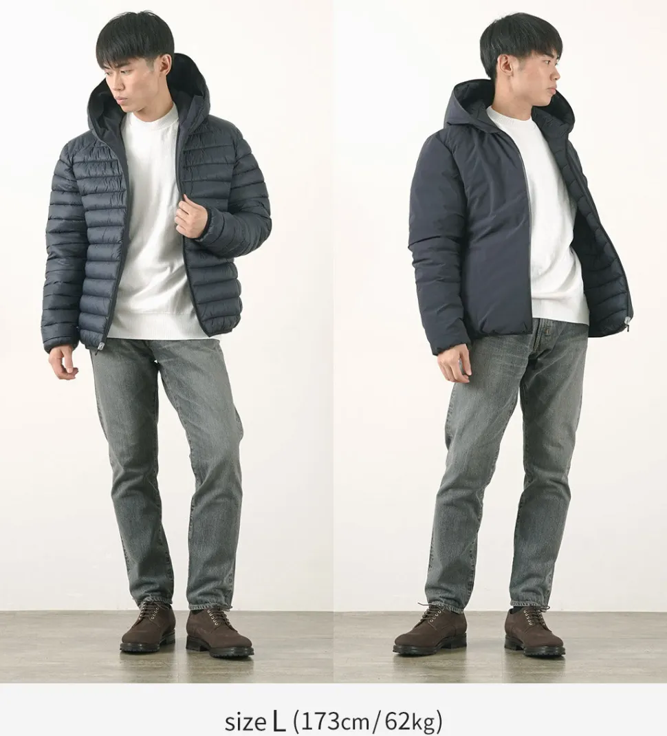 SAVE THE DUCK / Ezra Synthetic Down Reversible Hooded Jacket