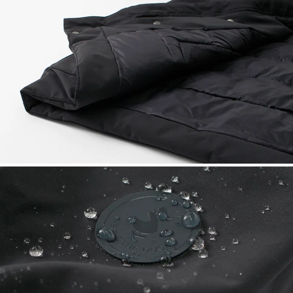 SAVE THE DUCK / Phyllis Synthetic Down Hooded Middle Jacket