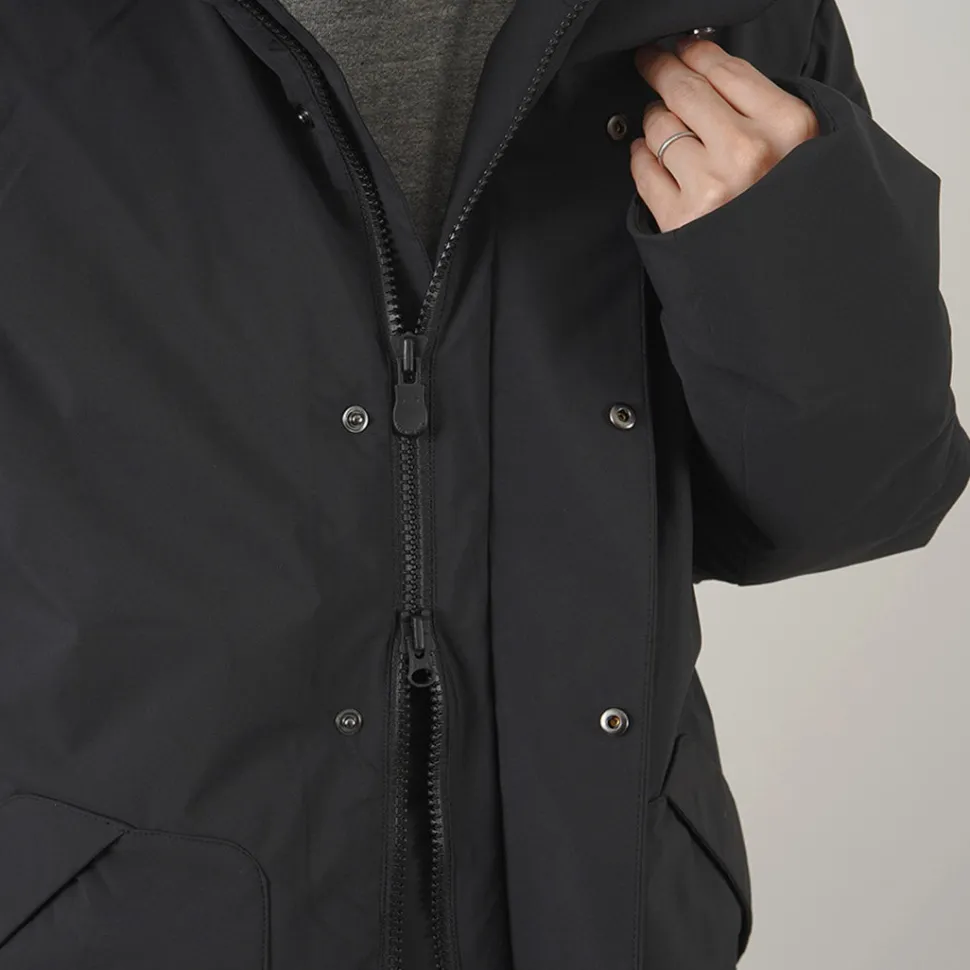 SAVE THE DUCK / Phyllis Synthetic Down Hooded Middle Jacket