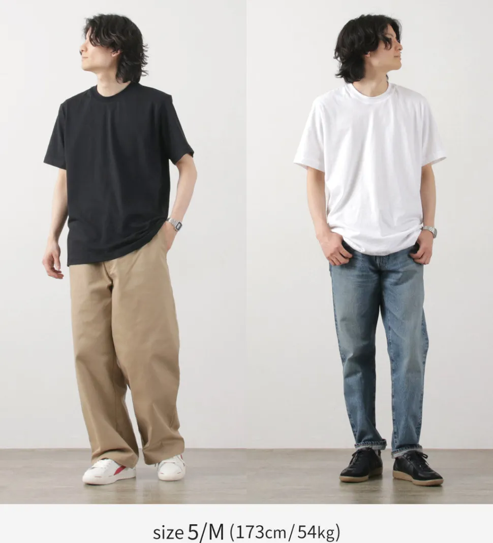 SCHIESSER / American Crew Neck 2 Pack T-Shirt