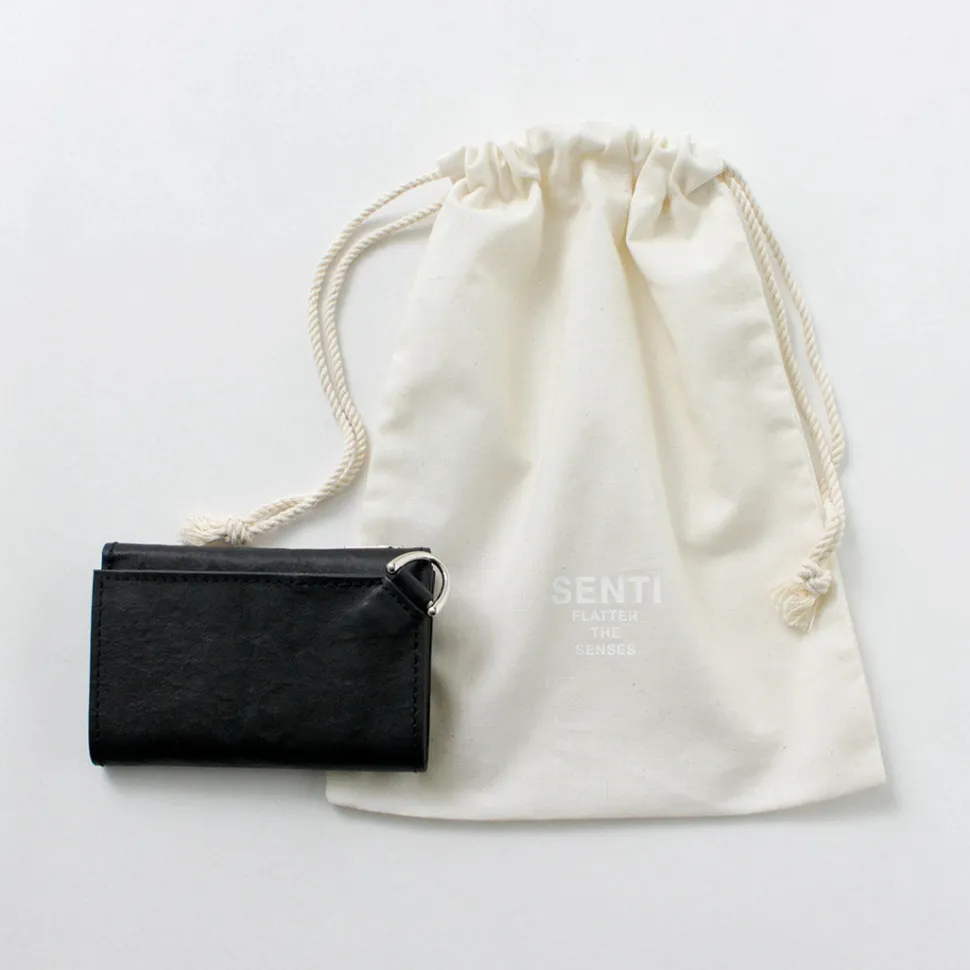 SENTI / Dyneema Leather Trifold Slim Wallet