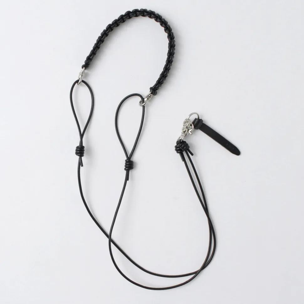 SENTI / Leather Braid Multi-Strap
