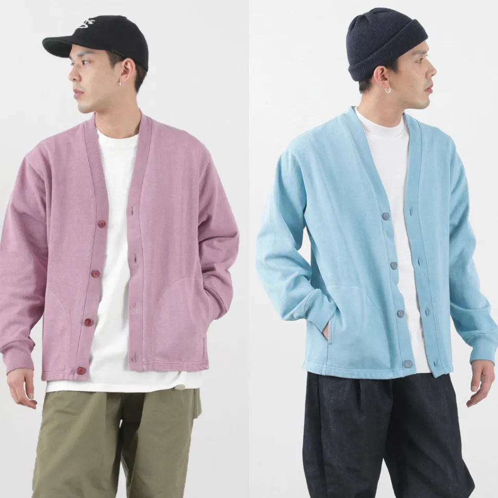 SI / Moss Stitch Pigment Cardigan