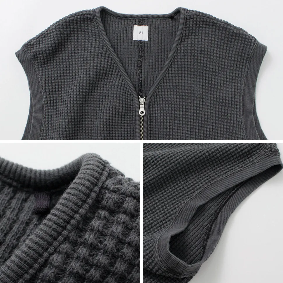 SI / Waffle Zip Vest