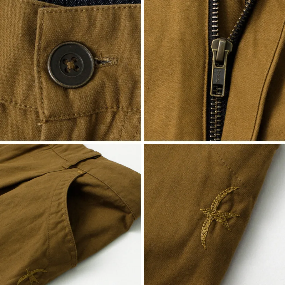 SLOW HANDS / Back Satin Poofy Tuck Pants