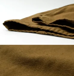 SLOW HANDS / Back Satin Poofy Tuck Pants