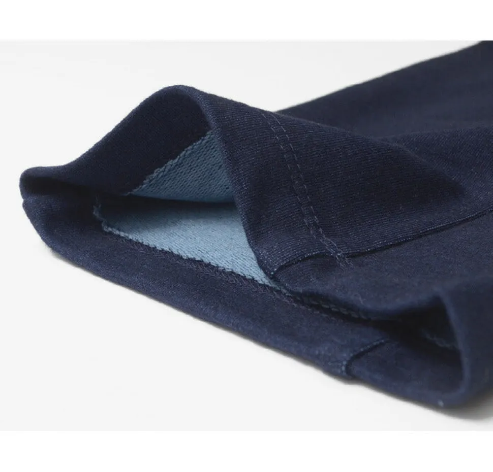 SLOW HANDS / Denim Stretch Pile Wandering Pants