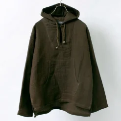 SLOW HANDS / Triple gauze Mexican parka