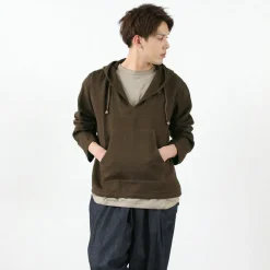 SLOW HANDS / Triple gauze Mexican parka