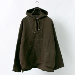 SLOW HANDS / Triple gauze Mexican parka