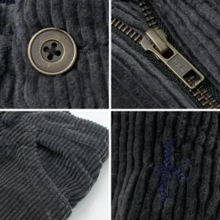 SLOW HANDS / Wide Corduroy Poofy Tuck Pants