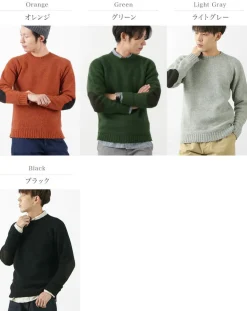 SOGLIA / LANDNOAHBritish Wool Crewneck Sweater