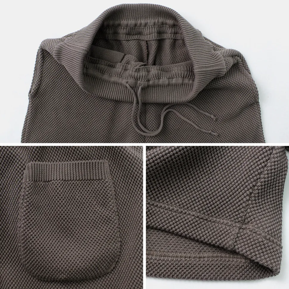 SOGLIA / Seed stitch shorts