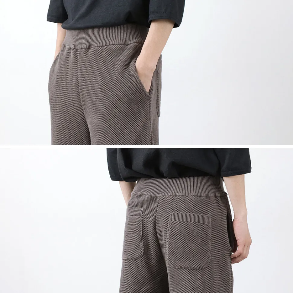 SOGLIA / Seed stitch shorts