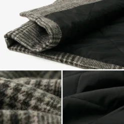 SON OF THE CHEESE / Check Wool Vest