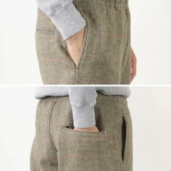 SON OF THE CHEESE / Easy Check Pants