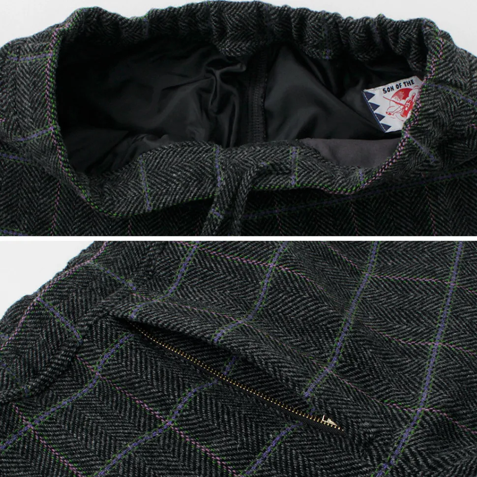 SON OF THE CHEESE / Easy Check Pants