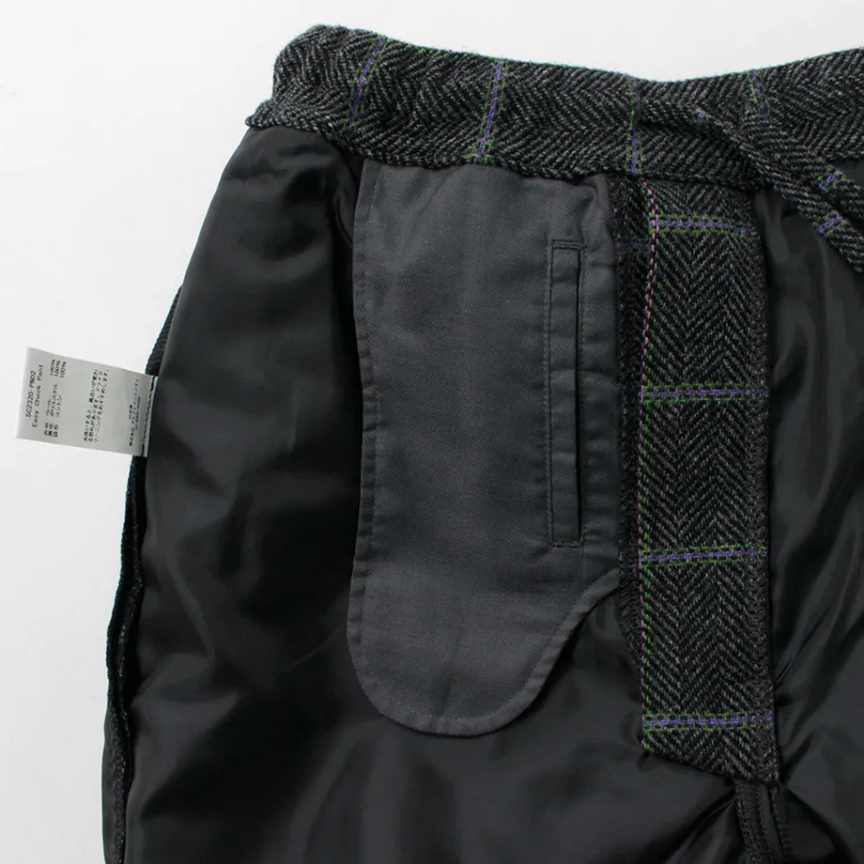 SON OF THE CHEESE / Easy Check Pants
