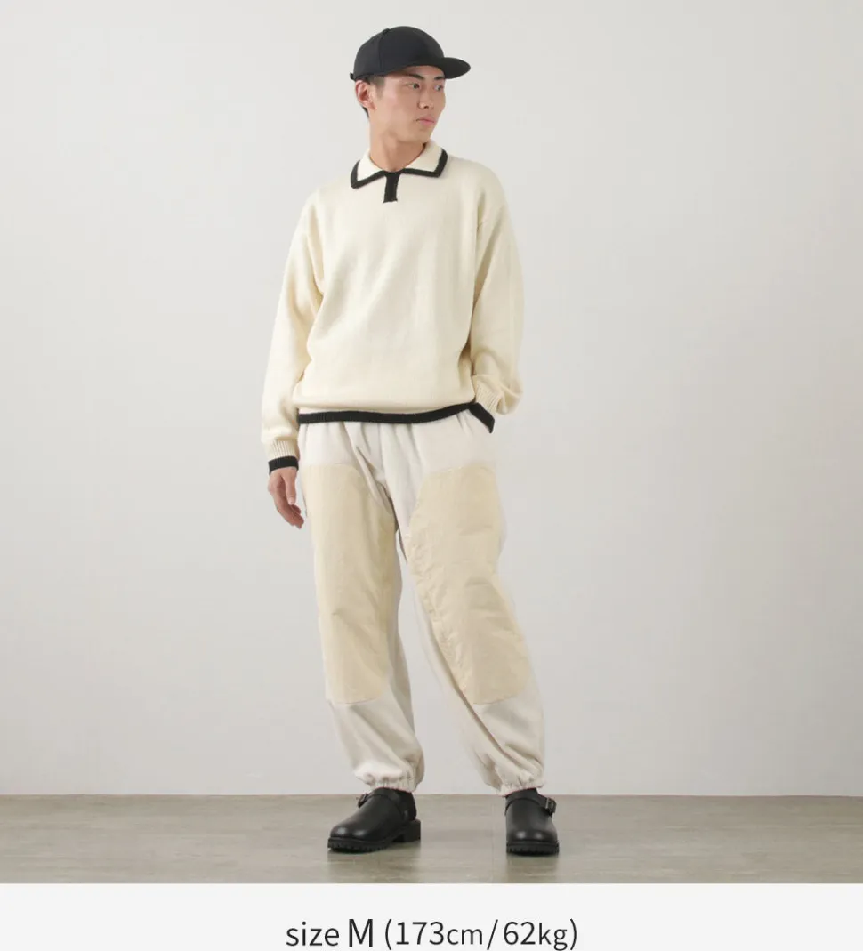 SON OF THE CHEESE / Line Polo Knit