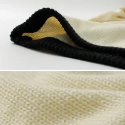 SON OF THE CHEESE / Line Polo Knit