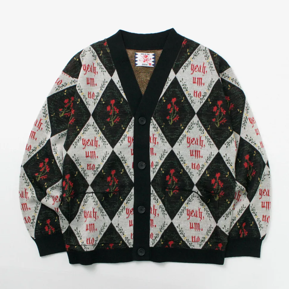 SON OF THE CHEESE / Yeah um no knit cardigan
