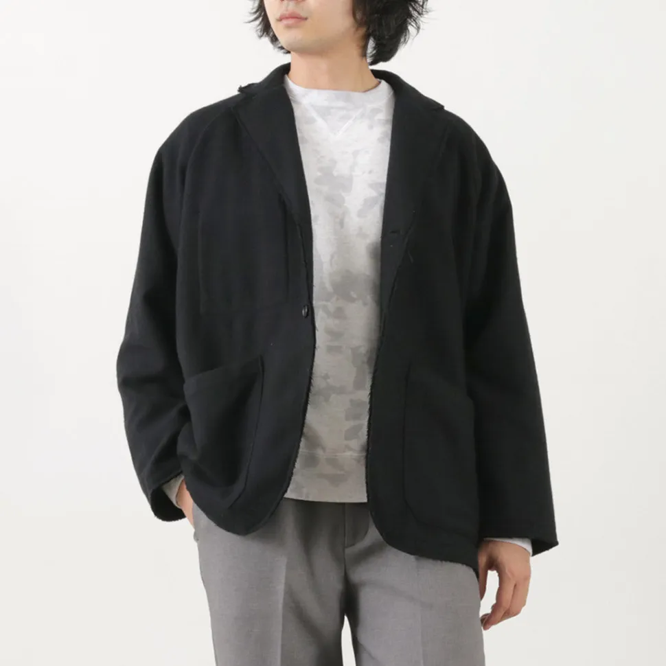 SUNNY SPORTS / Cut-off Notch Collar 2 Button Jacket