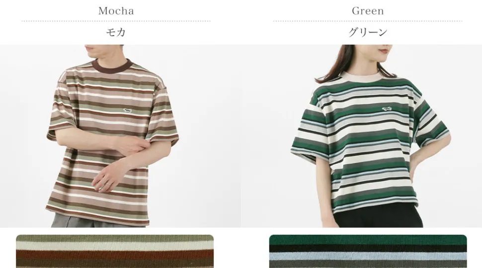 THE FOX / Fox Multi-stripe T-Shirt