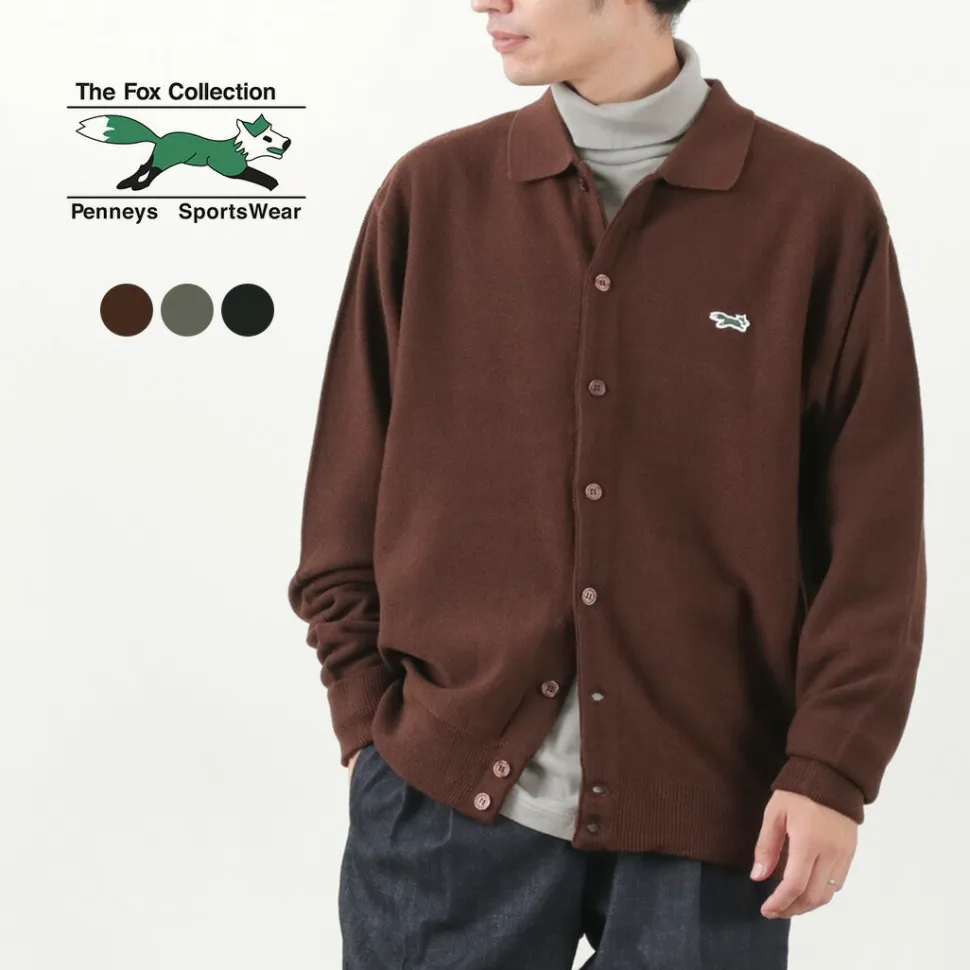 THE FOX / Polo Cardigan