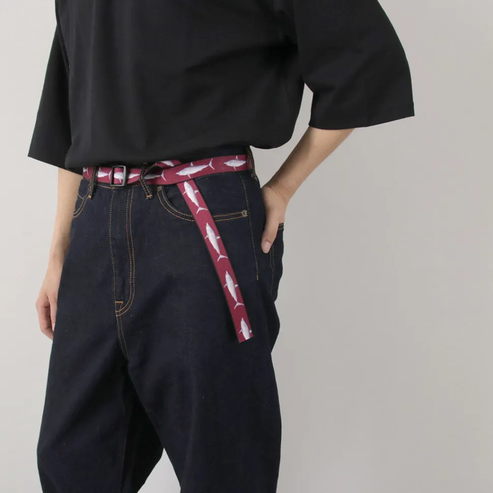 THOMAS BATES / Printed Slider Belt