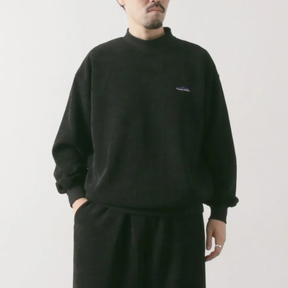 THOUSAND MILE / Knit Fleece Mock & Long Pants Setup