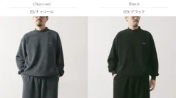 THOUSAND MILE / Knit Fleece Mock & Long Pants Setup