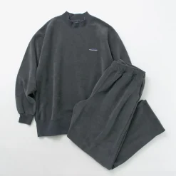 THOUSAND MILE / Knit Fleece Mock & Long Pants Setup