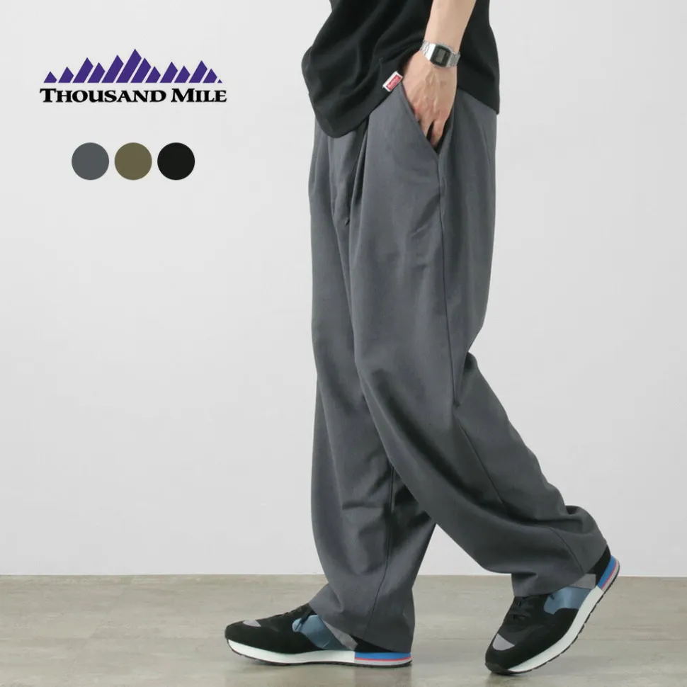 THOUSAND MILE / Long Wide Pants