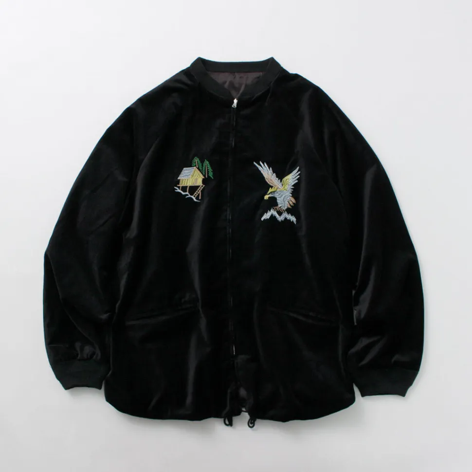 THRIFTY LOOK / Reversible Souvenir Alaska Jacket