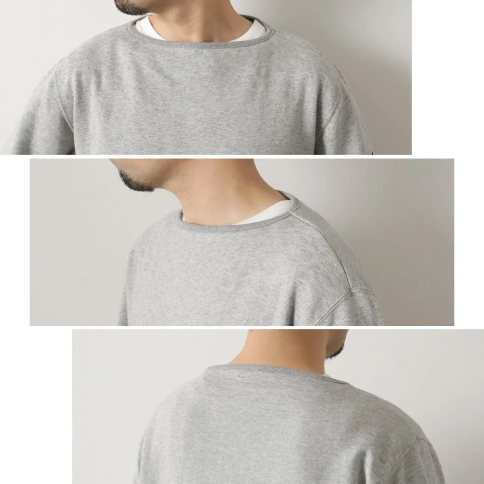 TIEASY / HDCS Sweatshirt Boat Neck Basque Shirt