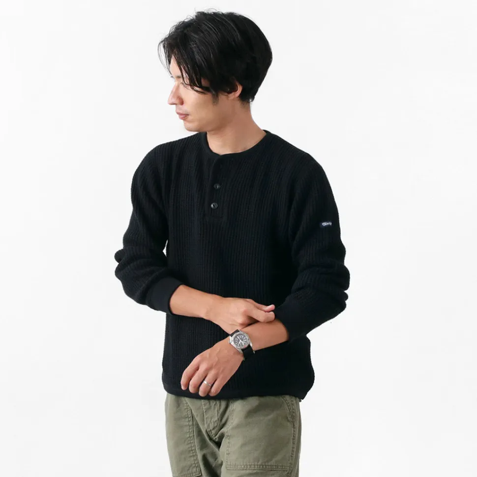 TIEASY / Super Thermal Henry Neck T-Shirt
