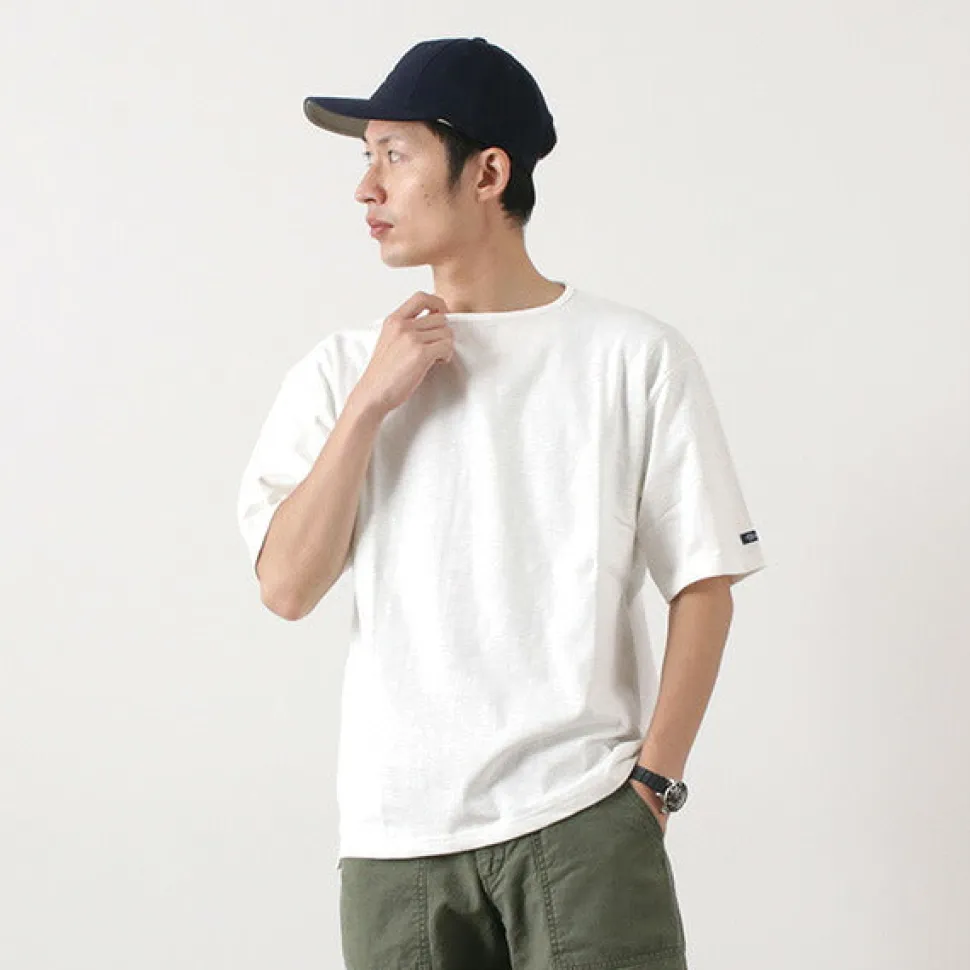 TIEASY / TE001SS HDCS Light Big Boat Neck T-Shirt