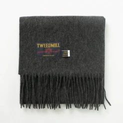 TWEED MILL / Lamb Wool Scarf Solid