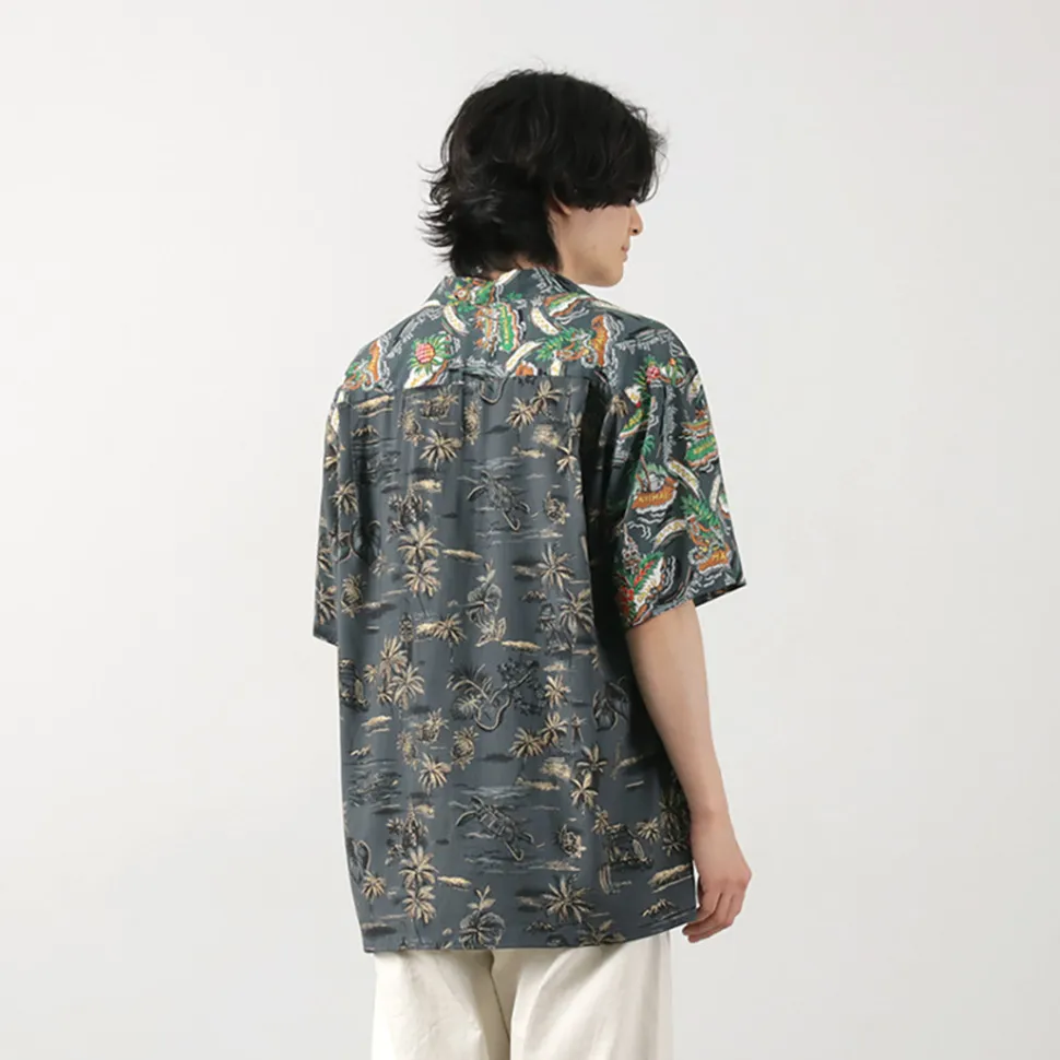TWO PALMS / Hawaiian Shirt Crazy Golden Vintage x Friendly Isle