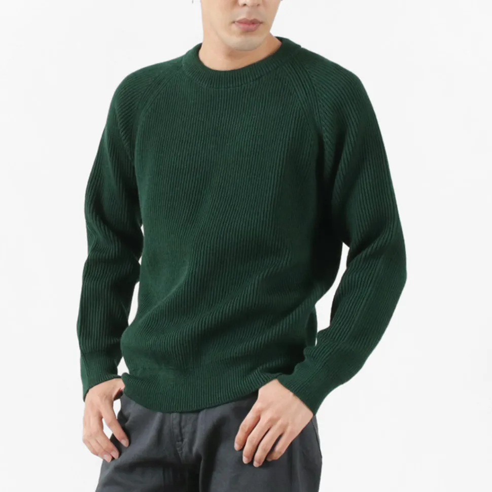 VINCENT ET MIREILLE / 8 gauge ribbed Crewneck Sweater