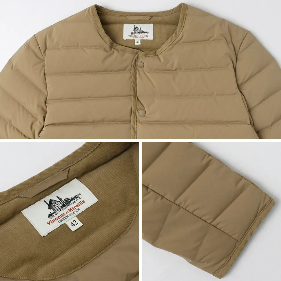 VINCENT ET MIREILLE / Stitchless Down Cardigan