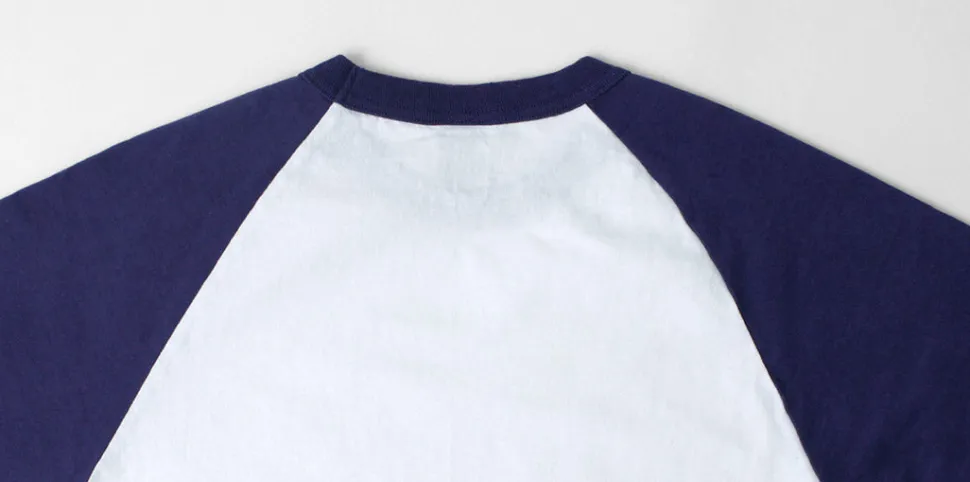 WALLA WALLA SPORT / 7/10 Sleeve 2 Tone Baseball T-Shirt