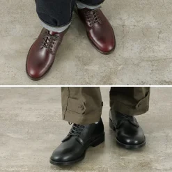 WHEEL ROBE / Plain Toe Derby Shoes